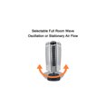 thumbnail image 4 of Optimus Ventilateur sur Pied 35 Pouces 3 Vitesses avec Télécommande, 4 of 6