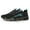 Black green, variant on Men's Mesh Air Cushion Sneakers Orthopedic Travel Plimsolls,Fashion Lace up Lightweight Non Slip Shock-Absorbing Breathable Comfort Gym Jogging Tennis Walking Work Running Shoes