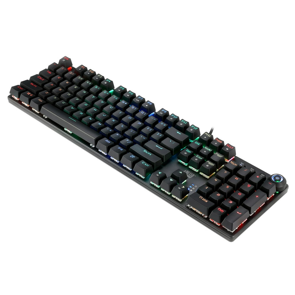 Adesso EasyTouch 650EB RGB Programmable Mechanical Gaming Keyboard with