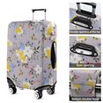 thumbnail image 5 of Pioneer Flower Floral Print Pattern Luggage Cover Fashion Suitcase Cover Baggage Covers Fit 25-28 Inch Luggage (Go Travel), 5 of 5