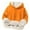 Orange, variant on Eltusu Toddler Boys Winter Hoodies, Graphic Casual Pullover Long Sleeve Boys Sweatshirts Light Blue Size 4-5 T