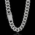 thumbnail image 4 of Extra Shiny Miami Cuban Link Chain for Men, 18MM- Mens Cuban Chain, Solid Thick Big Hip Hop Iced Out Cuban Link Chain Necklace, 16-24 Inch - Gift Box Included, 4 of 8