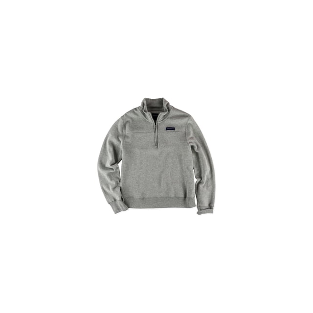 Aeropostale Womens Fleece 1/4 Sweatshirt, Grey, Juniors, Small
