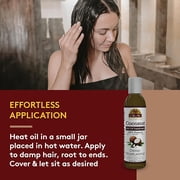 OKAY Pure Naturals Hot Oil Treatment Coconut Oil - 6oz for Deep Conditioning and Hair Repair