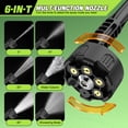 thumbnail image 5 of Cordless Pressure Washer, Handheld Portable Power Washer with 2 Batteries & 6-in-1 Nozzle, 17FT High Pressure Hose, for Car/Garden/Patio/Home Cleaning, 5 of 8