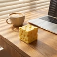 thumbnail image 4 of TOYOUME Jumbo Cheese Block Squishy, 2.75 inch, Yellow, 4 of 6