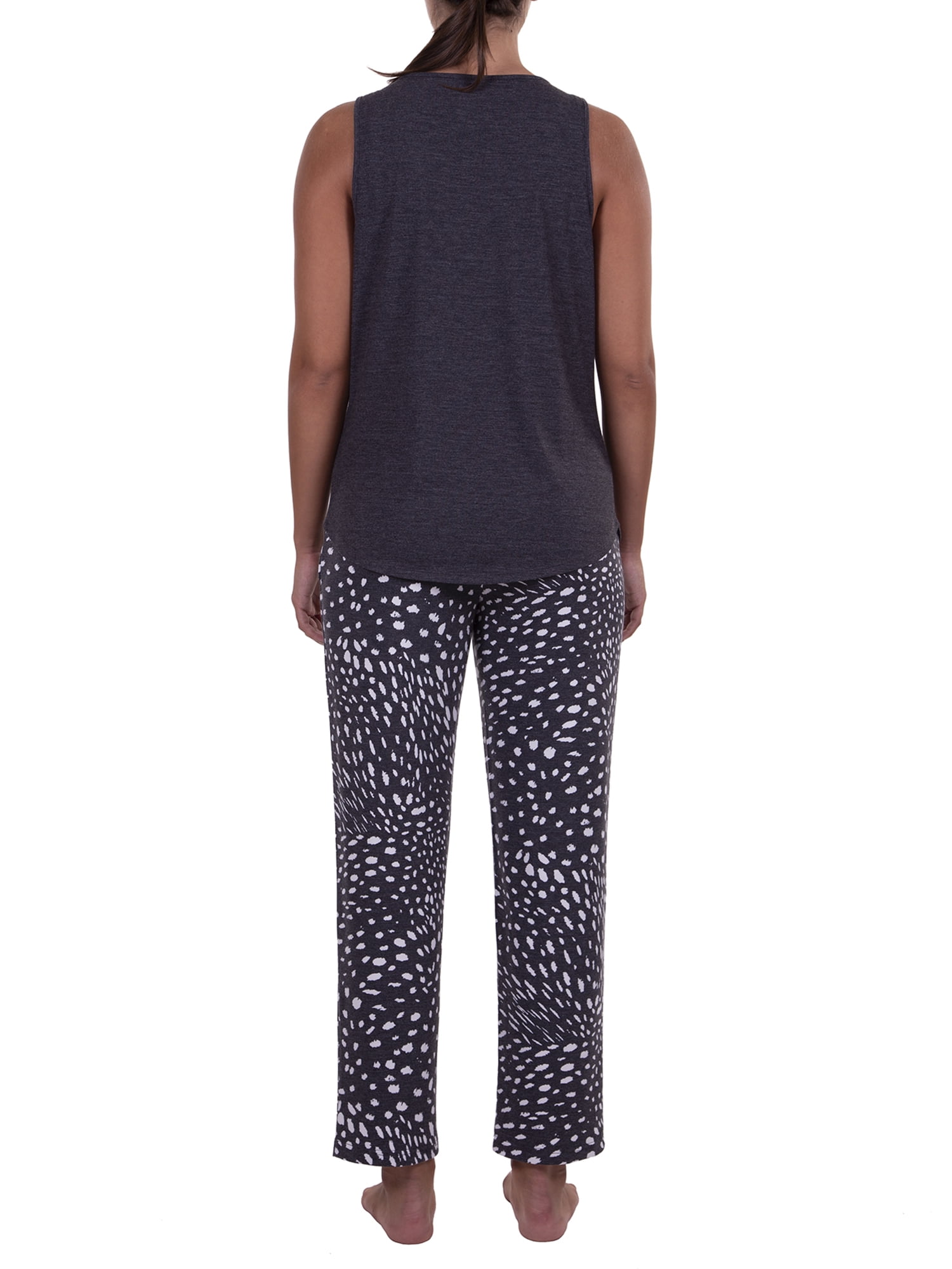 N Natori Studio Women's Tank Top and Capri Pant Sleep Set