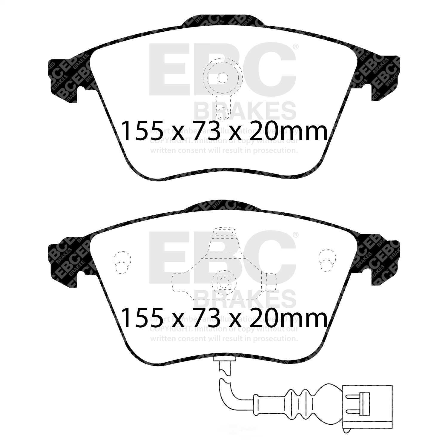 UD1359/ EBC OE Brake Pads