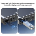 thumbnail image 4 of Bluetooth 5.4 Sound Receiver, Lossless Output Plug and Play Wireless Sound Receiver Multiple Decoding Rich Interfaces Adapter  for Music Streaming Stereo System, 4 of 7