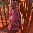 thumbnail image 3 of Coach CE691 Nolita 19 In Shearling With Coach Motif In Gold/Black Cherry, 3 of 5
