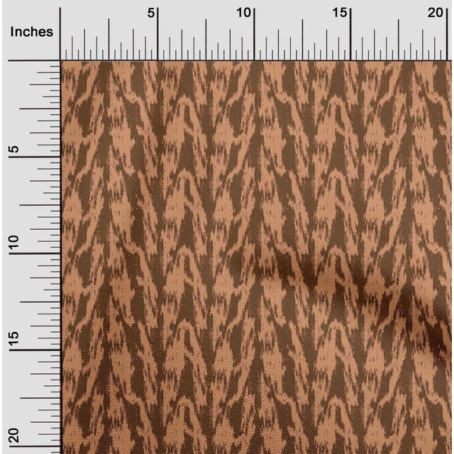 oneOone Cotton Flex Orange Fabric Animal Skin Sewing Craft Projects Fabric Prints By Yard 40 Inch Wide-RGY
