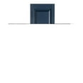thumbnail image 1 of Premier Raised Panel Exterior Decorative Shutters, Bedford Blue - 15 x 59 in., 1 of 1
