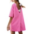 thumbnail image 5 of Dames T-shirt rompers: veelzijdig en comfortabel T-shirt romper voor dames in verschillende maten en kleuren - Shop nu!, 5 of 6