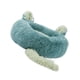 thumbnail image 5 of Gatos redondos Casa cálida Antideslizante Parte inferior Orejas Cola Cojín decorativo Suave autocalentamiento Manta para mascotas Cama para cachorro, Verde 70cm, 5 of 8