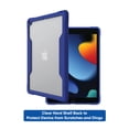 thumbnail image 4 of onn. Slim Rugged Tablet Case for iPad (7th, 8th, 9th generation) - Blue/Clear, 4 of 7