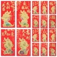 thumbnail image 1 of 60 sobres rojos tradicionales con bolsillos, creativos, para regalar en festivales., 1 of 8