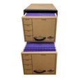thumbnail image 5 of UOFFICE Quick Stack Drawer File Boxes, Cardboard Drawers, 2 Count, 24" x 12.5" x 10.5", 5 of 11