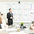 thumbnail image 5 of Large 58x34 Inch Dry Erase Wall Calendar 12 Months Planner with 2 Markers, 5 of 5
