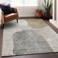 thumbnail image 6 of Addison Rugs Mayfield Washable Transitional Abstract Beige Rectangle Rug, 10' x 14', 6 of 6