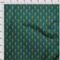 thumbnail image 3 of oneOone Tissu Polyester Lycra Imprimé Hippocampe au Mètre 56 Pouces de Large, 3 of 4