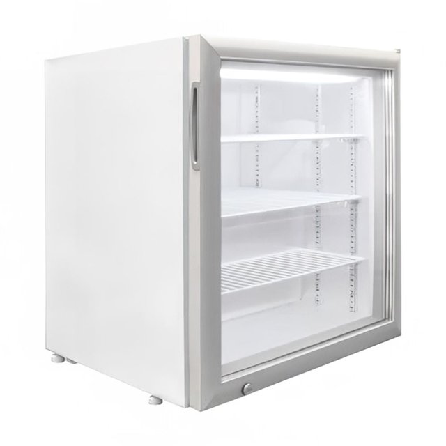 Excellence Industries CTF-3HC 24" One Section Display Freezer w/ Swing Door - Rear Mount Compressor, White, 115v
