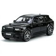 thumbnail image 1 of 1:32 Rouleaux Royce SUV Cullinan Modèle de Voiture en Alliage Diecasts Jouet en Métal Modèle de Voiture Simulation Son et Lumière Collection Cadeaux pour Enfants Noir, 1 of 6