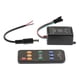 thumbnail image 1 of Remoto 9 Teclas LED Controlador Complimentos de Decoración Casa Oficina Restaurant Fácil de utilizar Zulema Controlador de música LED de 9 teclas, 1 of 8