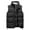 Black, variant on Durtebeua Lightweight Softshell Golf Vests Outerwear Windproof Sleeveless Jackets Vests For Men Fashion