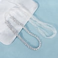 thumbnail image 3 of Silver Color Rhinestone Belt Ribbon Pearls Body Chain Bride Wedding Dress Waistband Accessories, 3 of 7