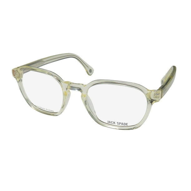 New Jack Spade Barnes Mens/Womens Designer FullRim Vintage Crystal