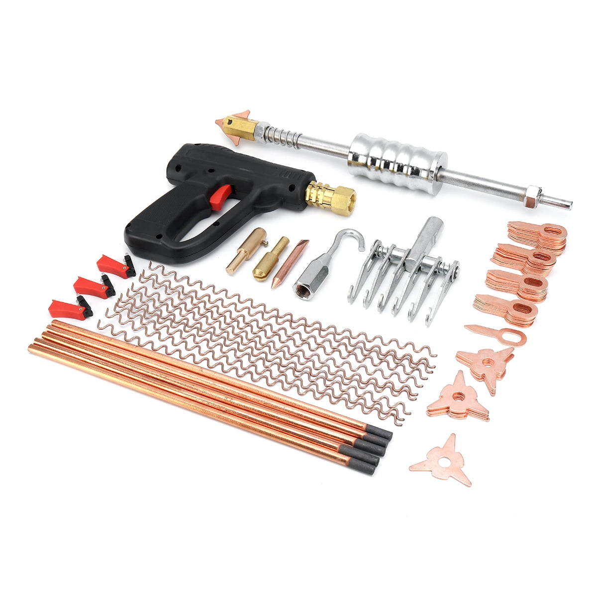 81pcs Kecheer Stud Welder Dent Puller Kit Spot Welding Machine Automotive Body Repairing Tools
