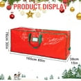 thumbnail image 3 of Christmas Decor Home Textile Storage Cosy Family Christmas Tree Storage Bag Extra Large Artificial Xmas Holiday Tree Bag With Reinforced Handles And Zippers Wide Opening Storage case, 3 of 7