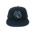 thumbnail image 1 of FUBU « FB » Logo 25e Anniversaire Classique Bleu Marine Snapback Chapeau, 1 of 5
