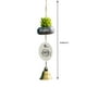 thumbnail image 4 of Fiudx Campanas de Viento de Resina, Diseño de Campanilla de La Buena Suerte, Dulce Sonido para El Hogar, Adorno Colgante Decorativo, Multiusos para Puertas y Ventanas, Ideal para Regalar, Tamaños de, 4 of 6