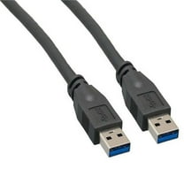 Sanoxy SNX-CBLRU3101-1110 10 ft. USB 3.0 SuperSpeed A Male to A Male Cable, Black