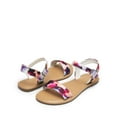 thumbnail image 2 of DREAM PAIRS Women's Ankle Strap Flat Sandals Open Toes One Band Buckle Summer Dressy Sandals, 2 of 7