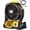 Light yellow, variant on Battery Operated Fan, for DEWALT 20V Max Battery, Camping Fan Cordless, Option for Corded, with LED Lights, Variable Speed, Hook for Hanging, for Jobsite(Battery Not Included)