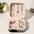 thumbnail image 6 of Panda Travel Portable Square Jewelry Stand - Earring Organizer, Earring Holder, and Jewelry Box - Suitable for Girls and Women, 6 of 6