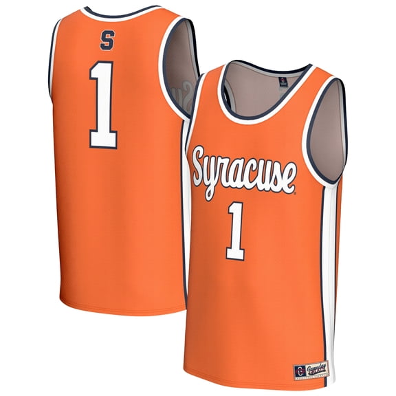 Unisex GameDay Greats Orange Syracuse Orange Lightweight Collegiate Basketball Fashion Jersey