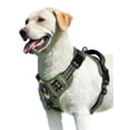 thumbnail image 1 of Harnais pour Chien Sans Traction, Harnais Réfléchissant pour Chien avec Clip avant Sans Étranglement, Gilet pour Animaux de Compagnie Rembourré Doux Réglable avec Poignée de Contrôle Facile pour Petits à Grands Chiens, 1 of 5