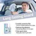 thumbnail image 5 of Car Glass Anti Fog Spray Windshield Window Defogger Rain Repellent Cleaner Long Lasting Protection for Auto Mirror 100ml, 5 of 9
