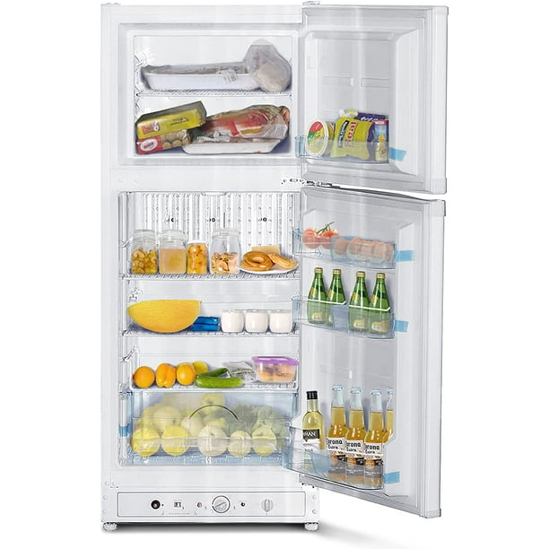 Smad 6.5 cu ft Propane Refrigerator LPG Cottage Cabin Camper Gas Fridge RV Home