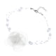 thumbnail image 1 of 1pc retro estilo collar collar collar de cadena perla neta hilado flor cadena clavícula, 1 of 6