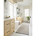 thumbnail image 6 of Angela Rose x Loloi Colton Ivory / Black 18" x 18" Sample Rug, 6 of 13