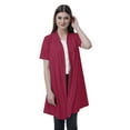 thumbnail image 1 of Moomaya Womens Half Sleeve Shrug Open Front Long Cardigan Lightweight Summer Fit, 1 of 7