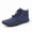 dark blue, variant on Non-slip Comfortable Winter Barefoot Shoes Provide Warmth Support Unisex Walking Hike Boots For Women Men Minimalist Warm Zero Drop Snow Boot Slip On Wide Waterproof Barefoot Footwear