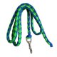 thumbnail image 4 of Cuerda de plomo para caballo con mosquetón, cuerda de cincha para caballo, cuerda de correa para caballo ecuestre 25 m verde y azul, 4 of 9