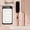 LCD model in girly pink, variant on CNV Efficient Thermal Smoothing Comb with Negative Ion Tech, Handheld 2-in-1 Hair Styler with 4 Temp Levels and LED Monitor, Anti-Frizz Home Salon Tool