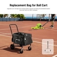 thumbnail image 4 of Bolsa recolectora de pelotas de tenis NEEWER TB01B 41 x 35 x 28 cm, 4 of 7