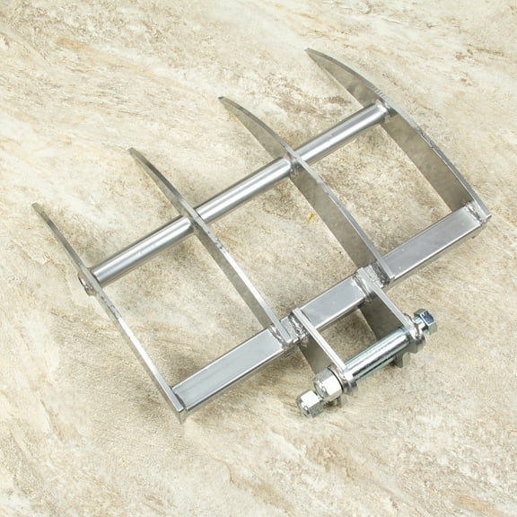 NEW Rake Attachments with Pins for 0.8-2Ton Mini Excavator Small Digger Crawlers